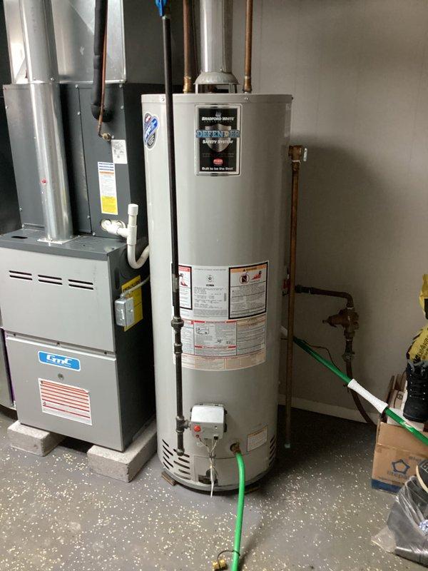 Completed comprehensive HVAC heating system and water heater maintenance inspection. Performed system diagnostics using calibrated digital manometer, recording pressure readings of 742 to verify proper airflow and system performance. Inspected Filtrete 1500 MPR air filter (18.25x15) and evaluated furnace components including electrical connections, gas lines, and copper piping throughout the mechanical room to ensure safe and efficient operation.