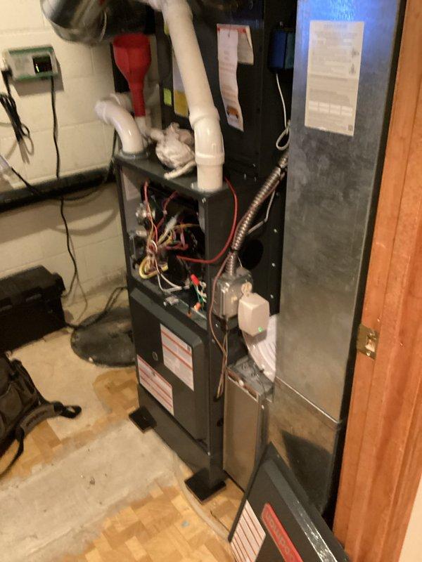 Completed preventive maintenance service on two HVAC cooling systems. Performed comprehensive system inspections including electrical testing with digital multimeter to verify proper voltage and amperage readings at outdoor condenser units. Checked indoor air handler components, wiring connections, and mechanical operations. All systems operating within manufacturer specifications with no deficiencies noted.