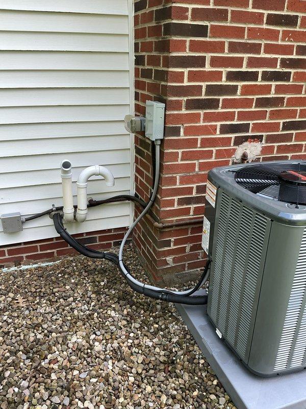 Completed AC system start-up on outdoor condensing unit, verifying proper operation and refrigerant levels. Performed routine maintenance on residential water heater, inspecting tank condition, temperature/pressure relief valve, and electrical connections to ensure safe and efficient operation.