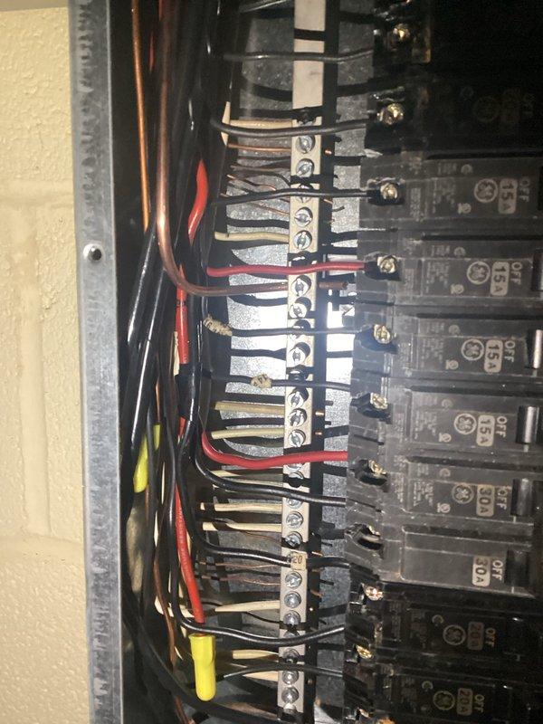 Replaced 100-amp exterior electrical panel and meter assembly in full compliance with current NEC code requirements. Installation included new circuit breaker panel with properly organized wire routing, updated metering equipment, weatherproof exterior enclosure, and code-compliant conduit connections.