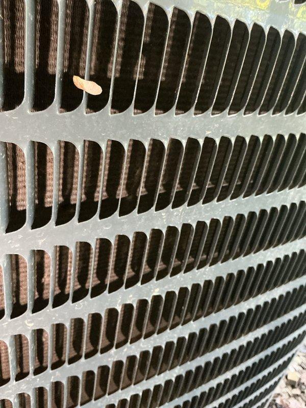 Completed scheduled cooling maintenance on two HVAC systems as part of ongoing preventative service agreement. Performed comprehensive inspection of both units, including examination of evaporator coils which showed minor debris accumulation that was documented. Verified proper installation and condition of ductwork insulation materials, including R-3.9 rated vapor barrier wrap and foam insulation with intact seams. Confirmed RGF air quality device remains properly mounted and operational with secure wiring connections.