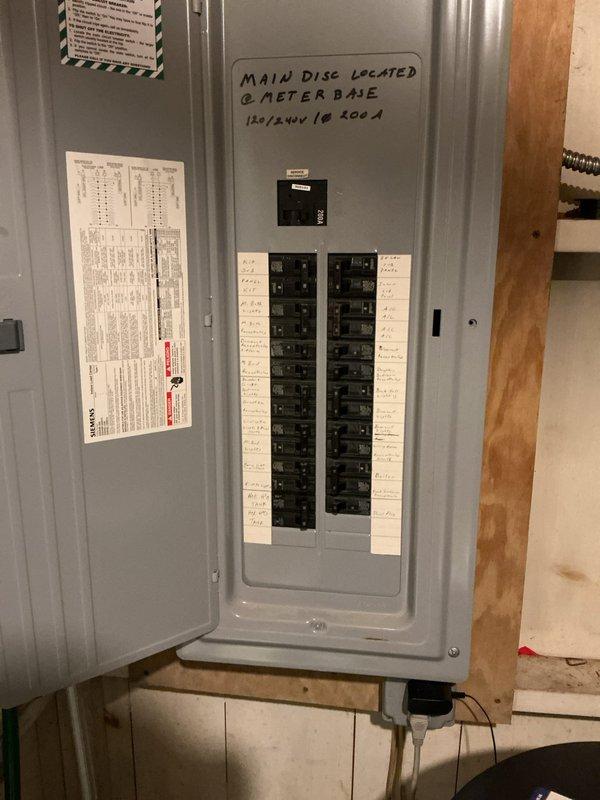 Installed new dedicated electrical circuit and breaker in main electrical panel to support additional load requirements. Ran conduit and wiring from panel to exterior location, properly secured all connections, labeled circuit breaker, and verified proper operation of new circuit per code requirements.