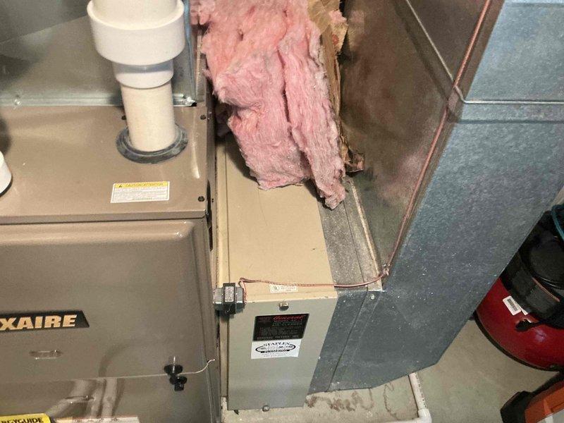 Diagnosed air conditioning system with failed compressor. Performed comprehensive room-by-room heat load calculation survey to determine proper equipment sizing requirements, calculating total adjusted load of 110 units with cooling requirement of 54,501 BTU. Presented replacement options for complete system due to compressor failure making repair cost-prohibitive.