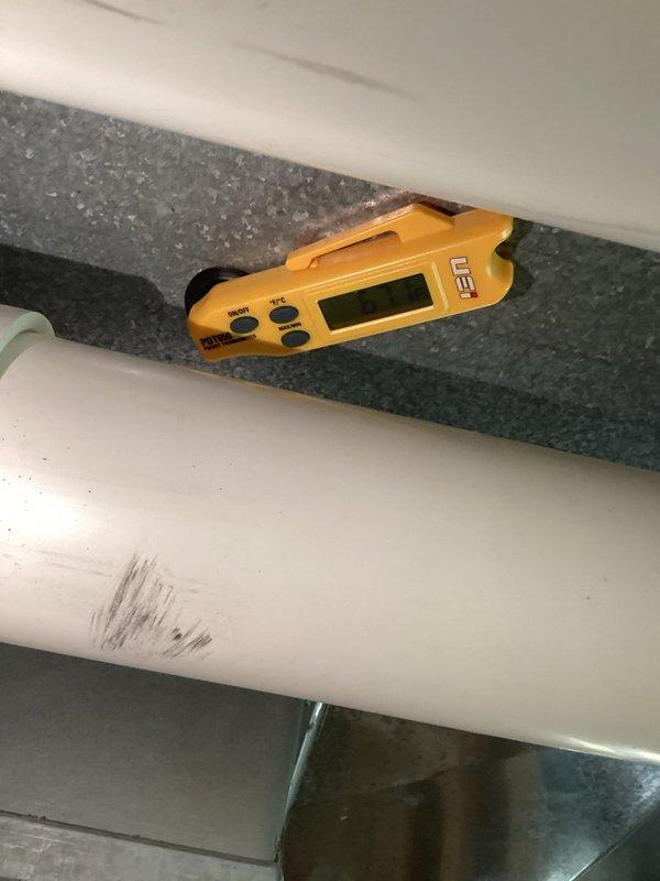 Completed comprehensive heating and cooling maintenance on two HVAC systems, performing standard diagnostic testing and measurements to verify proper system operation. Temperature differential readings were recorded using digital instrumentation to confirm adequate cooling and heating performance across both units, with all systems operating within manufacturer specifications.