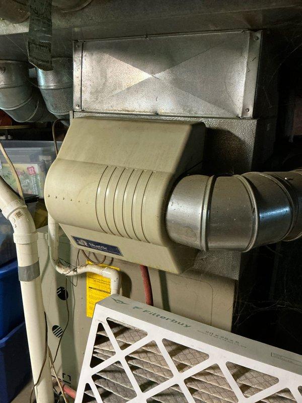 Conducted on-site assessment and provided air conditioning replacement options for residential property. Evaluated existing HVAC system including humidifier unit, ductwork configuration, electrical panel capacity, and current filtration setup to determine compatibility requirements and specifications for new equipment installation.