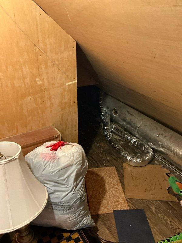Completed HVAC system replacement estimate for residential property. Provided multiple repair options to customer with detailed pricing and timeline information, noting that repair turnaround would exceed two weeks. Documented existing system conditions including attic-mounted ductwork, electrical panel configurations, and accessibility considerations for future replacement work.