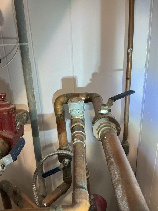 Performed diagnostic assessment on mini-split system experiencing operational issues. Documented existing plumbing infrastructure and mechanical components, identified system concerns, and provided repair recommendations with detailed pricing options for customer consideration.