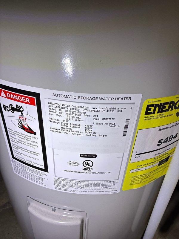 Conducted on-site evaluation for air conditioning system replacement due to hail damage. Assessed existing HVAC equipment and documented current installation conditions, including Bradford White water heater and associated plumbing infrastructure in mechanical space. Provided replacement options and recommendations for new AC system installation.