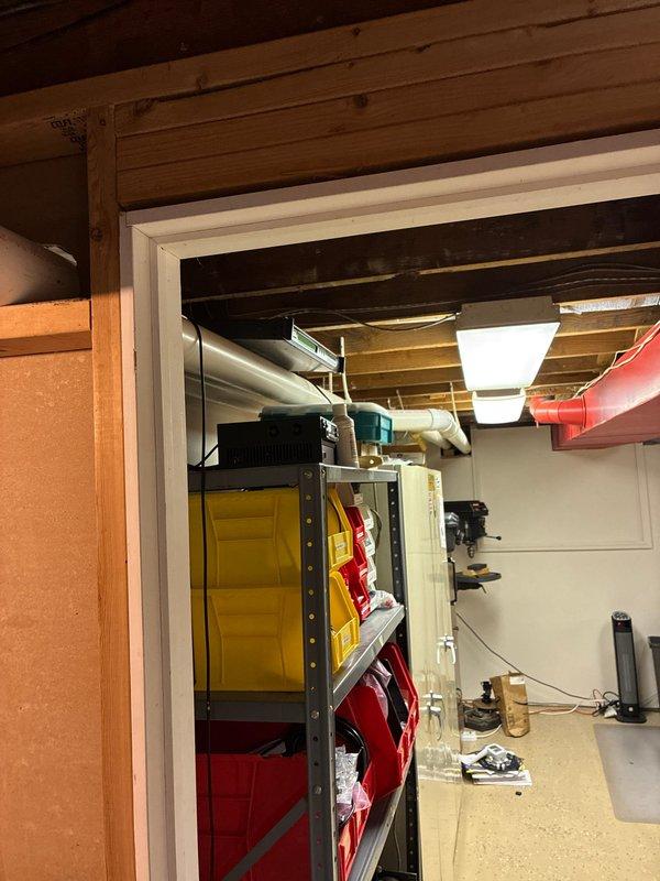 Conducted comprehensive evaluation of existing HVAC system for full replacement options. Inspected furnace unit revealing significant rust and corrosion on internal components, including deteriorated floor pan, corroded piping, and aging blower motor assembly. Documented basement utility room installation conditions and current equipment configuration to provide accurate replacement system recommendations and sizing requirements.