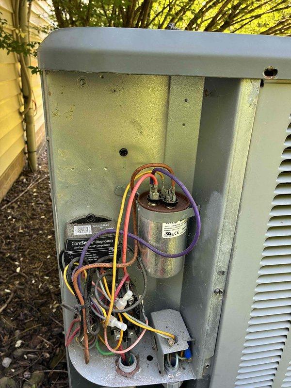 Completed scheduled preventive cooling maintenance on residential air conditioning system. Performed comprehensive inspection of outdoor condensing unit, including electrical components, capacitor, control board, and wiring connections. Measured airflow and system performance parameters using diagnostic instruments. All components found operating within normal specifications. Unit exterior and interior inspected for signs of wear, corrosion, or potential issues. System confirmed operational and ready for cooling season demands.