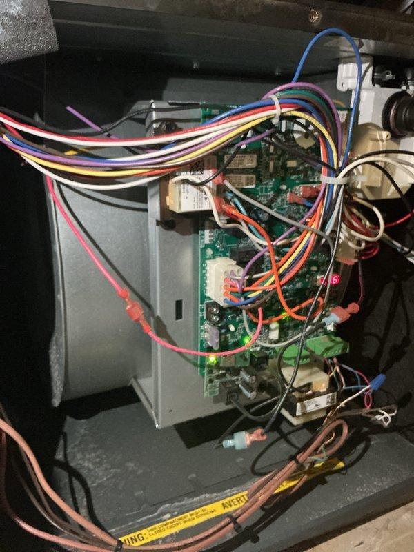 Completed comprehensive cooling system tune-up and performance evaluation. Inspected control board wiring and electrical connections, verified all wire terminations secure and properly routed. Measured system temperatures and pressures using calibrated instruments, recording evaporator coil conditions and confirming proper refrigerant operation with readings within manufacturer specifications.