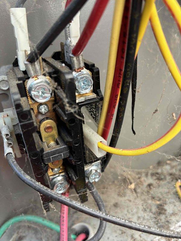 Completed preventive maintenance on residential cooling system. Performed electrical diagnostics using digital multimeter, verifying proper voltage and capacitance readings across system components. Inspected and tested contactor operation, confirmed all wire connections were secure at terminal points, and verified proper electrical flow through control circuits.