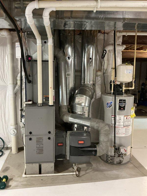 Completed comprehensive cooling system maintenance on residential HVAC unit. Performed standard preventive maintenance procedures on outdoor condenser unit and inspected indoor furnace system, verified proper operation of all components, and ensured system is ready for peak cooling season performance.