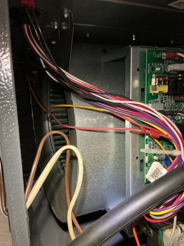 Completed scheduled cooling maintenance on HVAC air handler unit. Performed system inspection, replaced air filters in the return air assembly, and verified proper operation of control board and electrical connections. All components functioning within normal parameters upon completion.