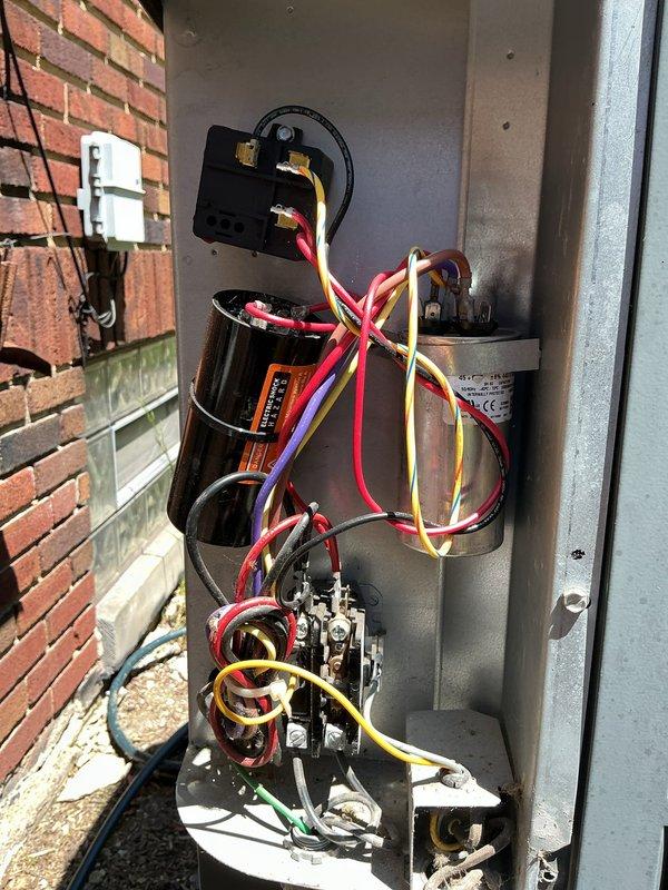 Completed scheduled preventive maintenance on residential split-system air conditioning unit. Performed comprehensive inspection of outdoor condensing unit including electrical connections, contactor operation, and capacitor testing. All components found operating within manufacturer specifications, system cooling properly with no deficiencies noted.