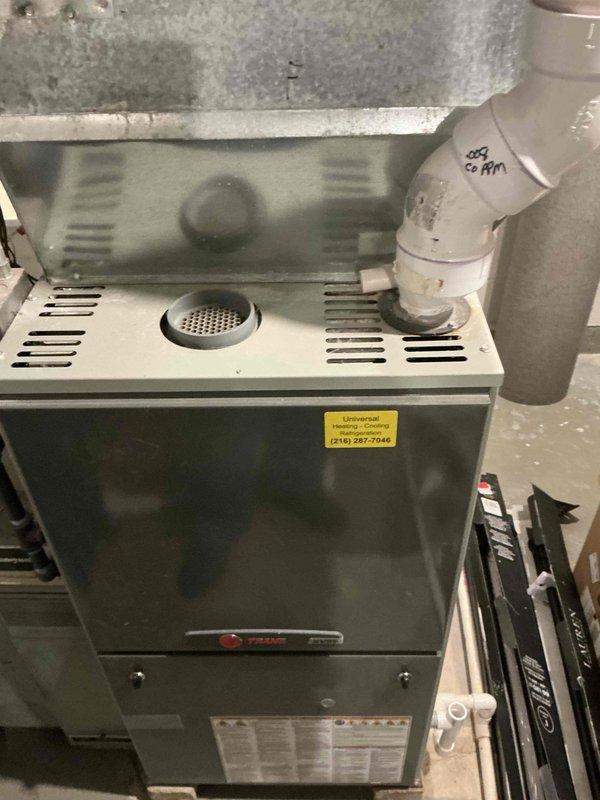 Conducted comprehensive HVAC estimate for replacement of two aging residential systems of similar vintage. Both units are easily accessible, with existing Rheem furnace equipment located in basement utility area. Documented current system conditions through photographic assessment to provide customer with replacement options for dual complete HVAC systems.
