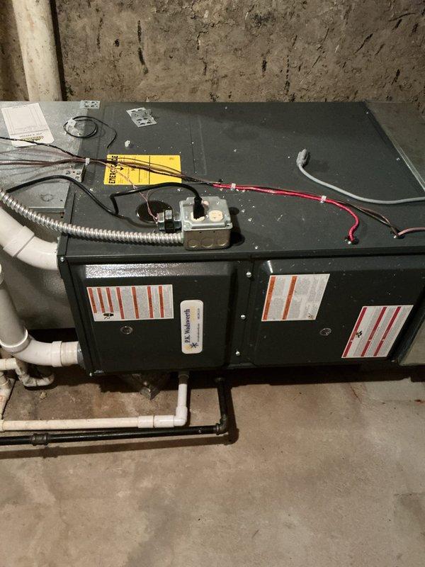 Completed preventive maintenance on two cooling systems located in basement mechanical room. Performed comprehensive inspection of both HVAC units, including filter replacement, electrical connection verification, and system diagnostics using testing equipment. Checked condensate drainage systems, verified proper operation of all safety controls, and confirmed both units are functioning within manufacturer specifications for the cooling season.