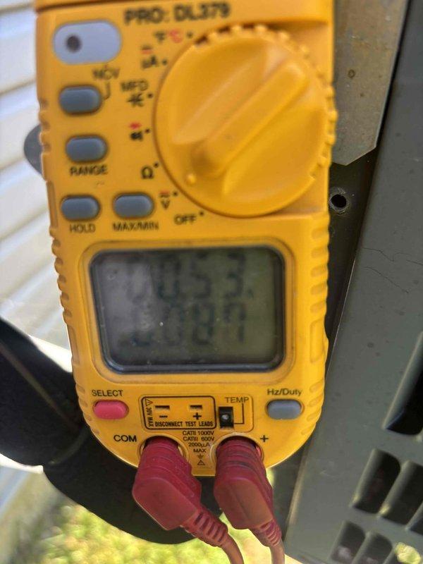 Completed scheduled preventive maintenance on residential cooling system. Performed comprehensive system inspection including electrical testing with digital multimeter to verify proper voltage and amperage levels. Inspected condensate drainage system and internal components, confirming all connections and piping were secure and functioning properly. Customer declined optional electrical inspection of furnace at this time. All cooling system components operating within normal parameters upon completion of maintenance visit.