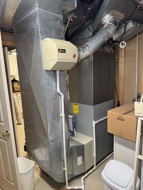Completed comprehensive spring tune-up on two residential air conditioning systems—a 5-year-old unit and a 30-year-old unit. Performed standard maintenance protocol including filter inspection, electrical connection verification, refrigerant level assessment, condensate drain clearing, and thermostat calibration on both systems. Verified proper operation of blower motor components, checked amperage draws on compressor units, and inspected all accessible wiring connections for signs of wear or corrosion. Cleaned condenser coils on outdoor units and confirmed adequate airflow through evaporator coils. Both systems tested and operating within normal parameters at completion of service.
