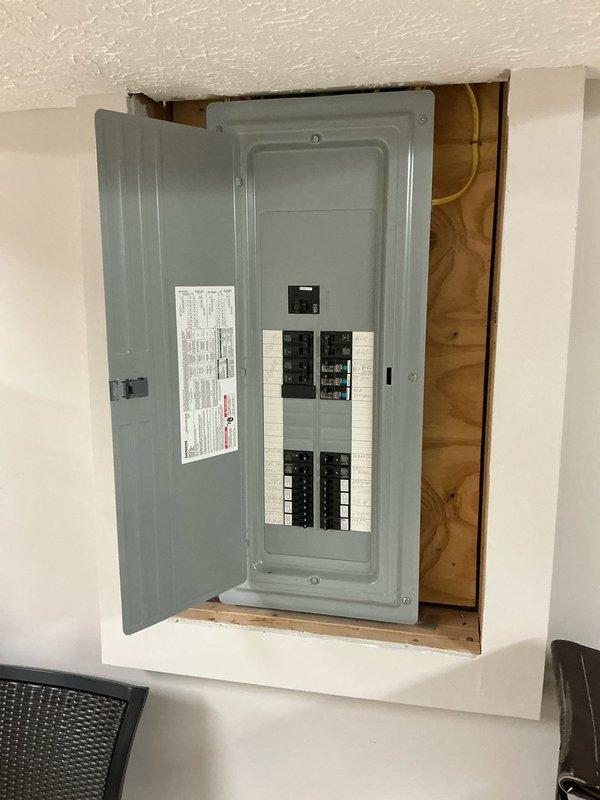 Completed HVAC system evaluation for no cooling condition. Assessed existing outdoor condensing unit and electrical panel configuration. Provided equipment replacement options and recommendations to restore cooling functionality to the residence.