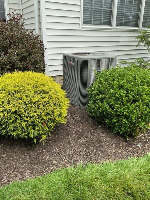 Completed HVAC system evaluation for no cooling condition. Assessed existing outdoor condensing unit and electrical panel configuration. Provided equipment replacement options and recommendations to restore cooling functionality to the residence.