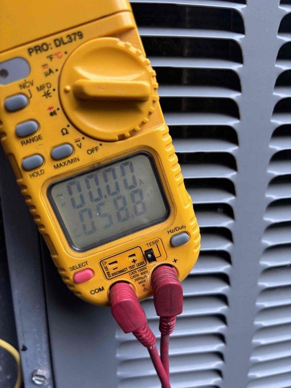 Completed preventive maintenance on multiple cooling systems as part of ongoing service agreement. Performed comprehensive electrical testing using digital multimeter, recording amperage draw of 30.00A and resistance measurements of 15.29Ω to verify proper system operation. Inspected control board wiring and terminal connections, confirming all electrical connections were secure at terminal blocks with proper wire routing of line voltage and control wiring. Customer declined additional electrical inspection services. All systems operating within normal parameters at time of service completion.