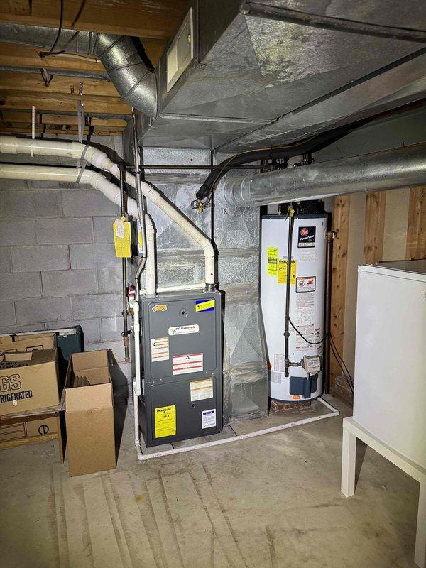 Responded to service call for air conditioning unit experiencing short cycling issues. Upon arrival, performed diagnostic testing on outdoor condensing unit using CoreSense diagnostic equipment. Conducted electrical testing of capacitor and associated components with multimeter leads to identify cause of intermittent operation. Inspected indoor furnace and air handler equipment in basement for proper airflow and electrical connections. Completed system evaluation and addressed the short cycling concern to restore normal AC operation.