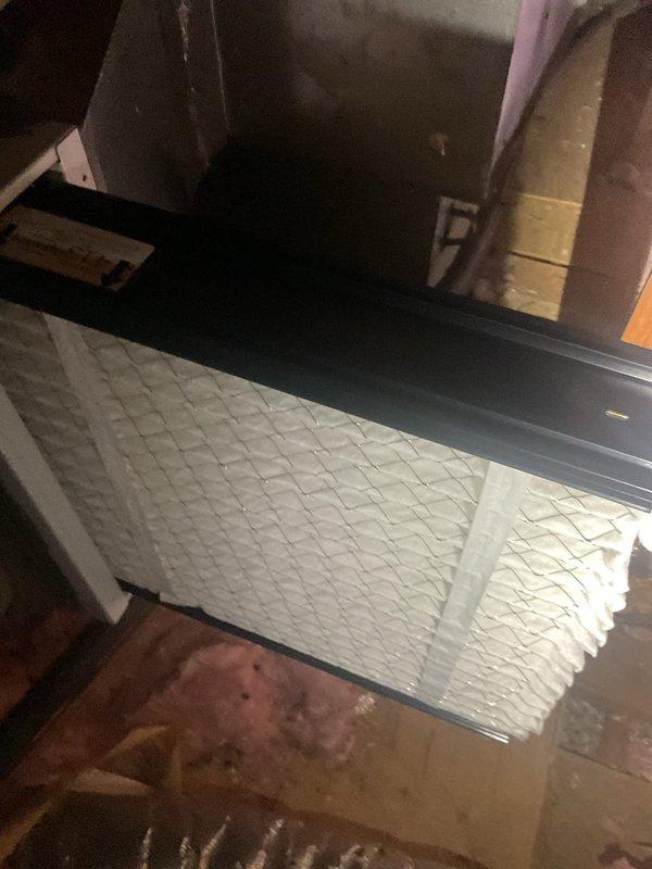 Completed scheduled cooling system maintenance visit on residential HVAC unit. Inspected air handler and blower assembly, verified proper operation of all components, and checked refrigerant lines for leaks or damage. Confirmed air filter was clean and properly seated in housing, ensuring adequate airflow through the system for optimal cooling performance.