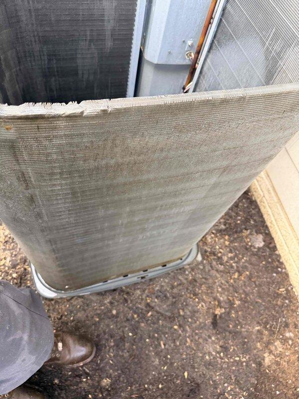Completed scheduled air conditioning maintenance and fulfillment service on rooftop HVAC unit. Performed system inspection, documenting equipment condition including outdoor condenser unit, electrical components, capacitor, and wiring connections. Unit found operational with normal wear patterns consistent with outdoor installation; all electrical connections secure and components functioning within specifications.
