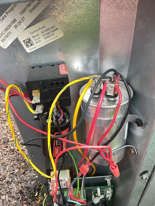 Completed comprehensive cooling maintenance on two HVAC systems, including full inspection of indoor air handler components and outdoor condensing unit. Verified proper operation of electrical components including capacitor, contactor, and control board connections. Inspected refrigerant lines, ductwork insulation, and all mechanical connections for proper installation and wear. All systems tested and operating within normal parameters.