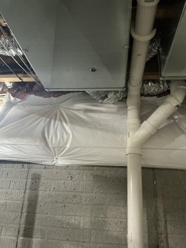 Conducted comprehensive evaluation of 14-year-old air conditioning system and presented three replacement options for Goodman A/C and coil combinations. Provided tiered efficiency options including a GOOD system rated at 13.4 nominal SEER, a BETTER system at 14 nominal SEER, and a BEST system at 16 nominal SEER to meet varying performance and efficiency requirements. Documented existing electrical panel configuration and crawlspace infrastructure including drainage systems, vapor barriers, and ductwork routing to ensure proper system integration for future installation.