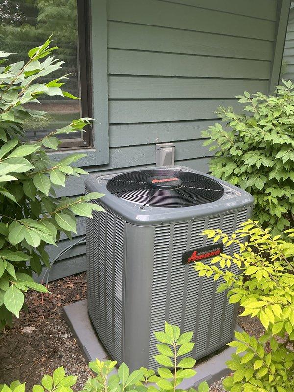Completed routine cooling maintenance on residential air conditioning system. Performed comprehensive inspection of outdoor condensing unit, verified proper airflow through louvers and fan grille, checked unit for proper operation and drainage evidenced by condensation on exterior panels. All components found in good working condition with no repairs required.