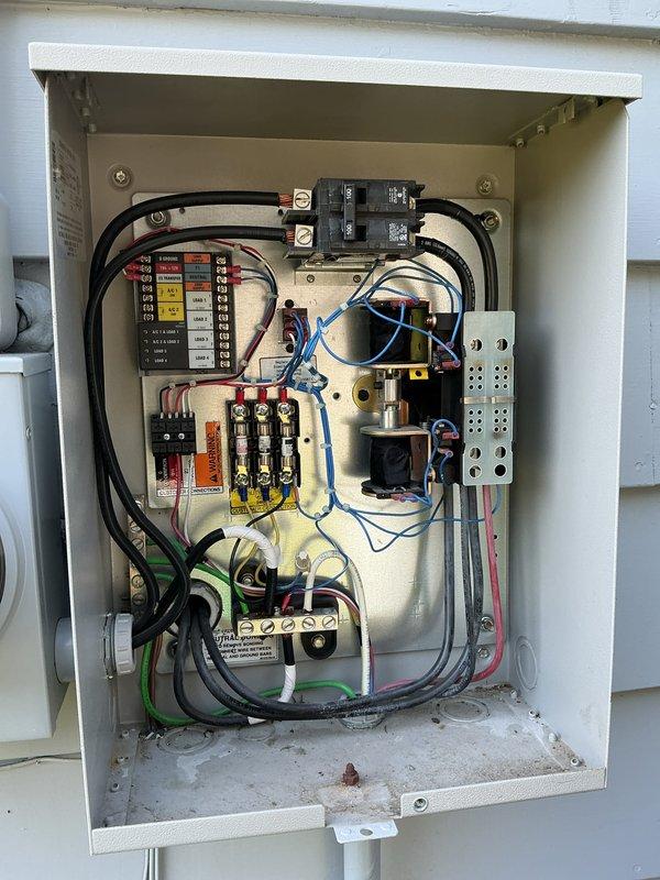 Completed comprehensive 9-point electrical inspection of residential property. Verified proper operation and safety compliance of kitchen electrical outlets, including GFCI protection and grounding. Inspected exterior electrical control panel housing HVAC system components, examining circuit breakers, contactors, terminal blocks, control relays, and associated wiring for proper connections, wear, and code compliance. All systems found to be functioning within normal parameters with appropriate wire sizing and circuit protection in place.