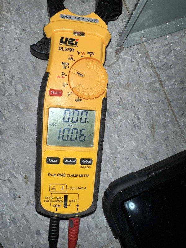 Completed HVAC cooling maintenance service with focus on electrical system inspection. Performed comprehensive evaluation of control board, verified all electrical connections and terminals, and conducted voltage and amperage measurements using digital clamp meter to ensure proper system operation and safety compliance.