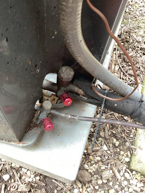 Completed scheduled preventive maintenance on residential cooling system. Performed comprehensive inspection of outdoor condensing unit, including examination of refrigerant line connections, service ports, insulated suction line, and condensate drainage system. Verified electrical amperage draw using clamp meter to ensure compressor and fan motor were operating within manufacturer specifications. All components found to be functioning properly with no immediate service needs identified. Unit left in good operating condition.