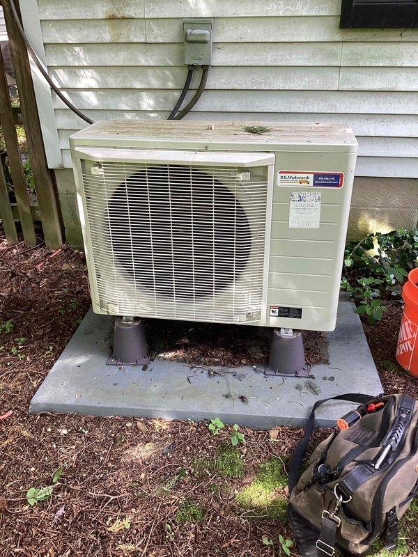 Completed scheduled cooling maintenance on residential HVAC system. Performed comprehensive inspection of outdoor condenser unit and internal control components, verified proper operation of circuit boards and electrical connections, checked refrigerant lines and system controls, and documented equipment condition with photos. All components found operating within normal parameters with no repairs required at this time.