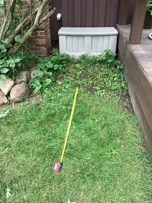 Conducted comprehensive electrical inspection of residential property and evaluated site for backup generator installation. Assessed proposed generator placement location in side yard area, measuring 5ft x 3ft footprint with adequate clearance from existing structures. Verified proper spacing from fence line, storage units, and existing utility penetrations. Documented clearance requirements for exhaust ventilation, noting 5ft minimum distance from potential furnace intake points to ensure code compliance. Photographed site conditions including ground surface, access pathways, and proximity to landscaping features for installation planning. Provided detailed quote for generator system installation based on site assessment findings.