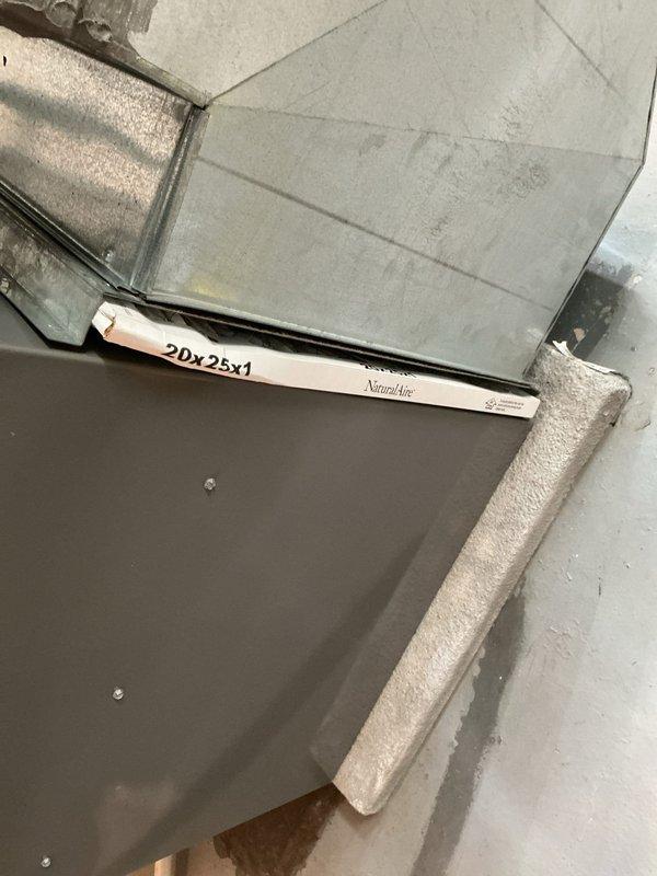Completed scheduled preventive maintenance on residential cooling system. Inspected furnace unit and HVAC components, replaced 20x25x1 air filter, and verified proper airflow through ductwork. All equipment operating within normal parameters with no issues identified during inspection.