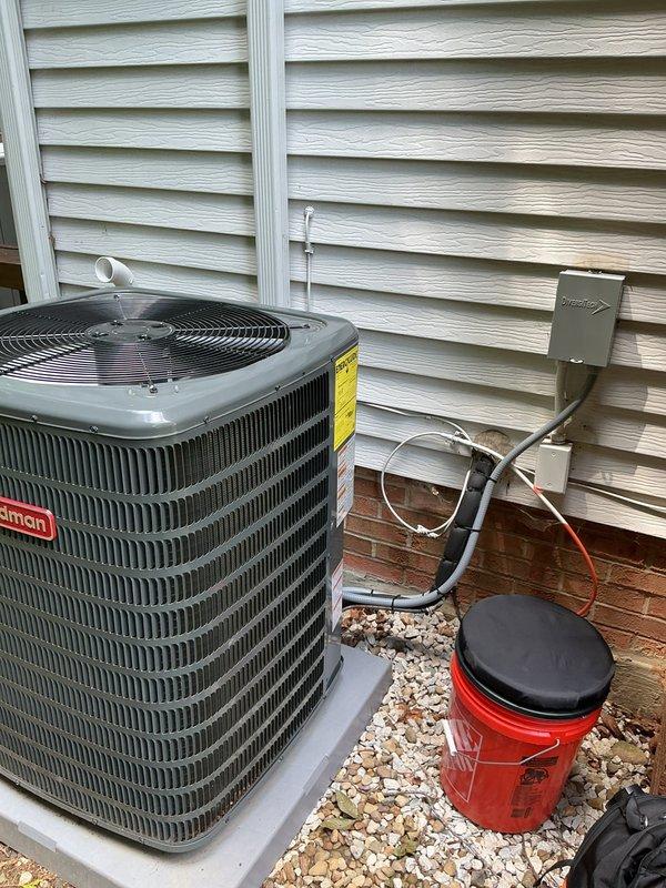 Completed scheduled preventive cooling maintenance on residential Coleman air conditioning system. Performed comprehensive inspection of outdoor condensing unit, verifying proper operation of compressor, condenser fan motor, and electrical components. Checked refrigerant pressures and temperatures to ensure system is operating within manufacturer specifications. Inspected electrical disconnect, contactor, and all wiring connections for signs of wear or damage.

Evaluated indoor air handler unit, examining blower motor operation and airflow. Inspected pleated air filter media and verified proper fitment. Checked condensate drain lines for proper flow and cleared any potential blockages in PVC drain system. Verified all safety labels and documentation are present and legible on equipment.

System is operating efficiently with no deficiencies noted. All components functioning as designed and unit is ready for continued seasonal use.