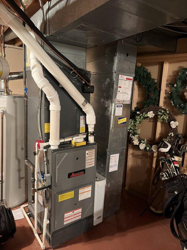 Completed comprehensive cooling system maintenance on residential HVAC unit. Performed full system inspection including blower wheel assembly, verified proper airflow through squirrel cage fan, checked electrical connections, and confirmed all components operating within manufacturer specifications. Customer requested quote for dehumidifier installation to be provided separately.