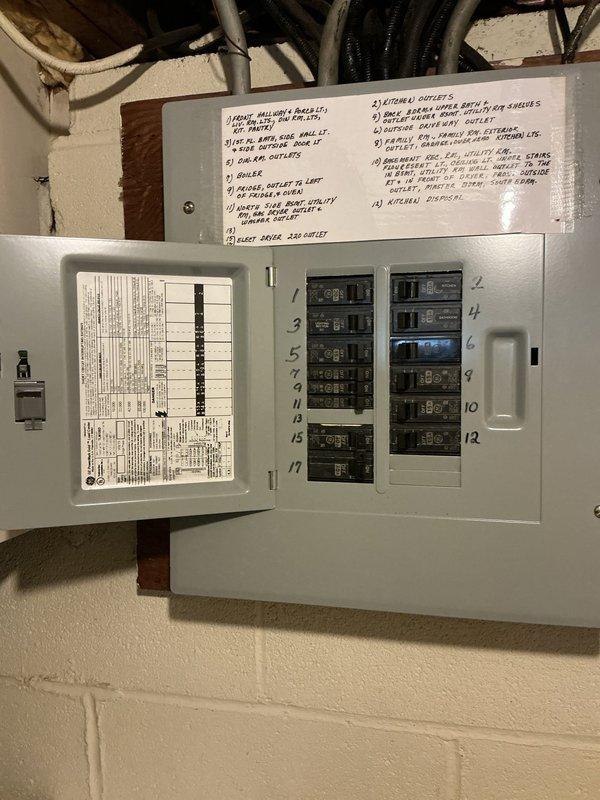 Conducted on-site evaluation of existing 34-year-old air conditioning system and presented replacement options to homeowner. Assessed current electrical infrastructure including main breaker panel and disconnect box to ensure compatibility with proposed new HVAC equipment and verify adequate electrical capacity for system upgrade.