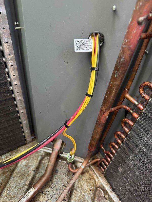 Returned to complete repair by replacing faulty high pressure switch and performing condenser coil cleaning. Restored system to proper operating condition with all safety controls functioning correctly.