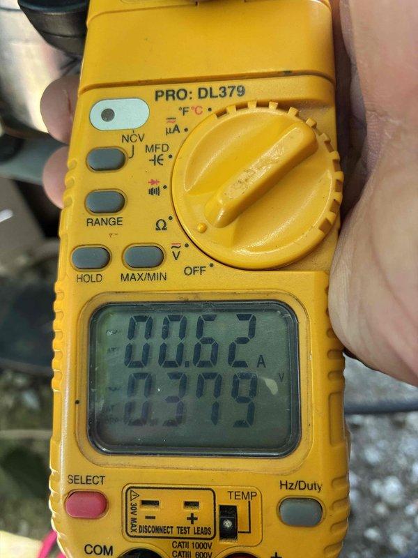 Completed cooling tune-up on residential Bryant air conditioning system. Performed electrical diagnostics using digital multimeter to verify proper voltage and amperage readings, conducted visual inspection of outdoor condenser unit, and confirmed all system components were operating within manufacturer specifications.