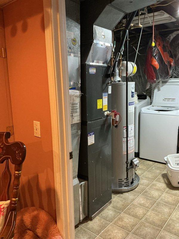 Completed routine cooling system maintenance on residential HVAC unit. Performed comprehensive inspection of air handler and associated components, verified electrical readings using digital multimeter, and tested capacitor functionality which measured 4980 microfarads. All equipment operating within normal parameters with no deficiencies noted.