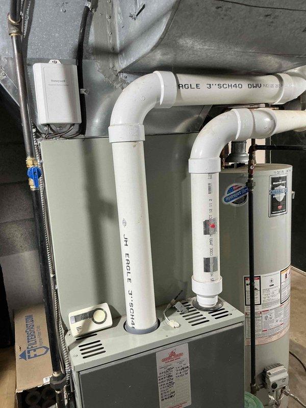Conducted comprehensive evaluation and presented full HVAC system replacement options for residential property. Assessment included existing furnace, air handler, outdoor condensing unit, and associated ductwork and electrical connections. Documentation captured current equipment condition, installation configuration, and spatial requirements for replacement planning.