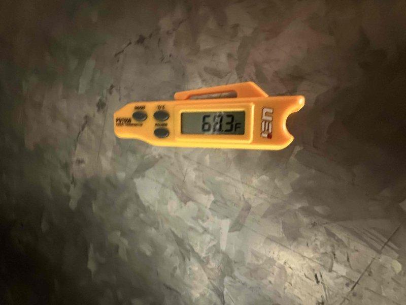 Completed routine HVAC tune-up on residential system. Inspected gas valve connections and burner assembly, confirming proper operation and secure fittings. Performed diagnostic measurements using digital meter and assessed overall system performance in mechanical space.