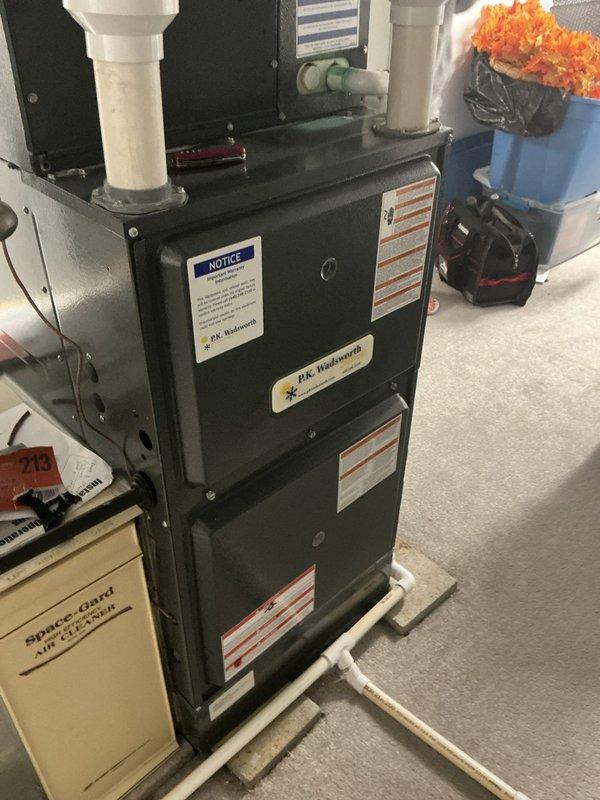 Completed comprehensive cooling season maintenance on multi-zone heat pump system with P.K. Wadsworth furnace and Heat Pump Pro control system. Inspected all three zones including first and second floor Honeywell zone controls, verified proper operation of control board and system components, checked refrigerant lines and condensate drainage, and confirmed all electrical connections were secure. System tested and operating within normal parameters for the cooling season.