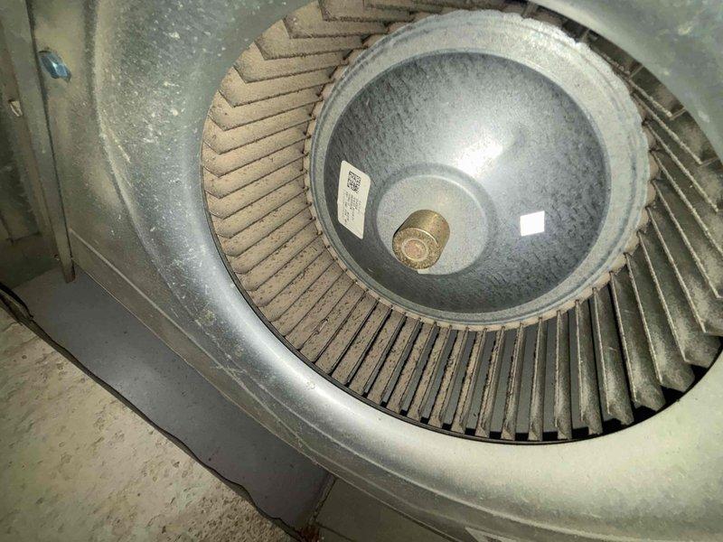 Completed scheduled preventive maintenance on residential cooling system. Performed comprehensive inspection of blower assembly, verifying proper operation and blade condition, and examined internal components including condensate pump, drainage system, and control board wiring connections. All components found operating within normal parameters with routine dust accumulation noted and system confirmed ready for continued service.
