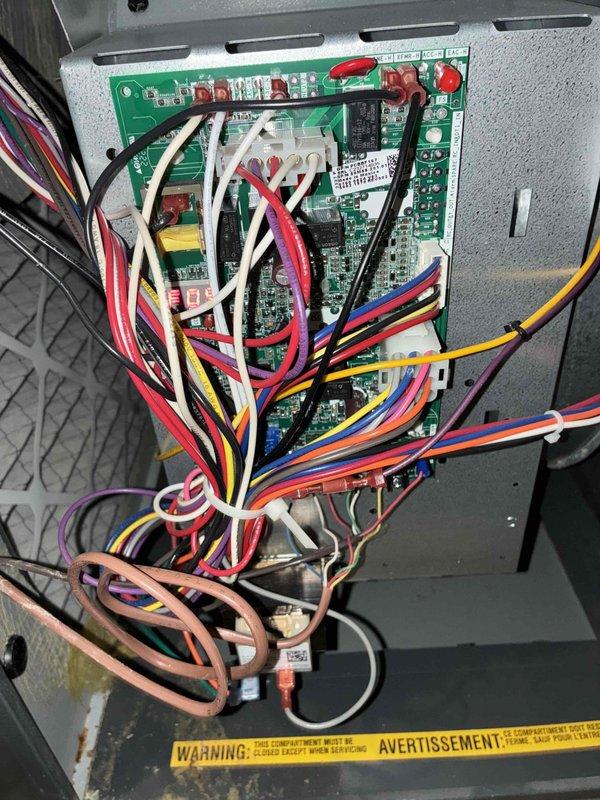 Completed scheduled preventive maintenance on residential cooling system as part of ongoing service agreement. Performed comprehensive inspection of control board and electrical connections, verified proper operation of all circuits and safety controls, and conducted diagnostic testing using digital multimeter and clamp-on ammeter to ensure system performance met manufacturer specifications.