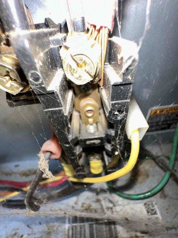 Completed cooling tune-up on residential HVAC system during afternoon appointment. Performed electrical diagnostics using clamp meter, recording amp draw and voltage readings to verify proper compressor operation. Inspected contactor assembly and electrical connections, confirming all wire terminations secure and component functioning within normal parameters.